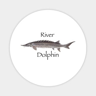 River Dolphin Magnet